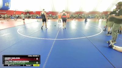 215 lbs Semis & Wb (16 Team) - Asher Sheldon, Batavia vs Colton Christophersen, Pequot Lakes/Pine River Backus Roadcrew