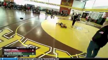 96 lbs Round 1 - Neveah Tinnell, Legends Of Gold Las Vegas vs Benjamin Bierstedt, Team Vegas Jr Mustangs Wrestli