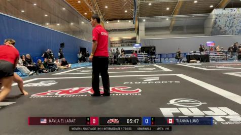 Tianna Lund vs Kayla Elladae 2025 ADCC Vancouver Open