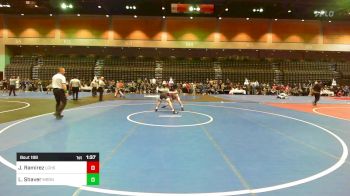 120 lbs Round Of 64 - Joseph Ramirez, Los Gatos vs Logan Shaver, Meridian