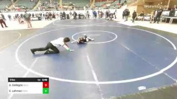 61 lbs Final - Asic Gallegos, Grant County Elite vs Cooper Lehman, Grant County Elite