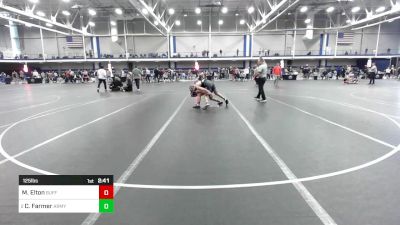 125 lbs Quarterfinal - Max Elton, Buffalo vs Charlie Farmer, Army-West Point