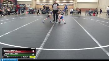 48-52 lbs Round 1 - Dallas Pierce, Cookeville Youth Wrestling vs Jacob Villazon, TCWC