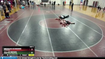 61 lbs Round 1 - Broggan Schneider, Minnesota vs Kallen Brown, Anoka Youth Wrestling