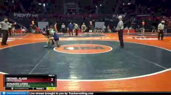 1 lbs Cons. Round 1 - Donavan Lewis, Fairbury (Prairie Central) vs Michael Alade, Chicago (Bowen)