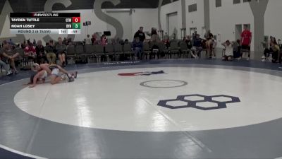 112 lbs Round 2 (6 Team) - Noah Losey, Dynasty vs Tayden Tuttle, CT Whale