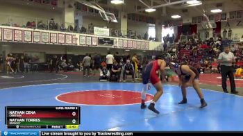 170 lbs Cons. Round 2 - Nathan Torres, Brawley vs Nathan Cena, Christian