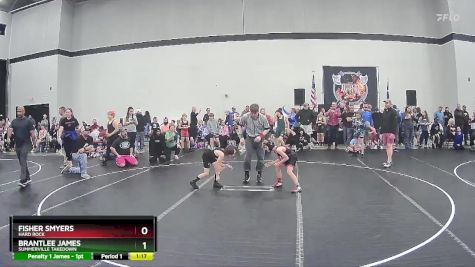 64 lbs Round 3 - Fisher Smyers, Hard Rock vs Brantlee James, Summerville Takedown