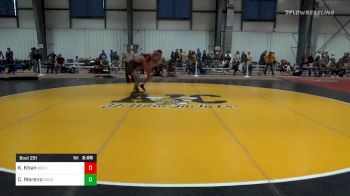 Consolation - Kasim Khan, Wesleyan vs Caden Mareno, Coast Guard