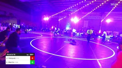 62 lbs Round Of 16 - Jesus Vasquez, Steel City Reloaded WC vs Elijah Martin, Cobbler Kids Wrestling