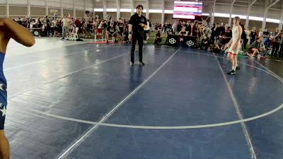 126 lbs Cons. Round 3 - Takoda Boger, Utah vs Jasiyah Chapa Galvan, California