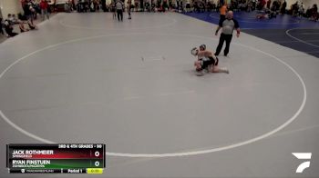 90 lbs Quarterfinal - Ryan Finstuen, Zumbrota/Mazeppa vs Jack Rothmeier, Springfield