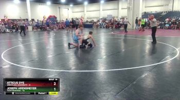 150 lbs Round 5 (6 Team) - Atticus Dye, Wrestling University vs Joseph Arensmeyer, Team Montana