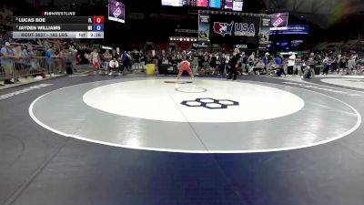 165 lbs Cons. Sub-semis - Lucas Boe, FL vs JayDen Williams, MI