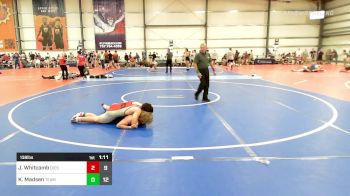 138 lbs Rr Rnd 3 - Jaciah Whitcomb, Diesel Too vs Kaden Madsen, Team Utah Zion