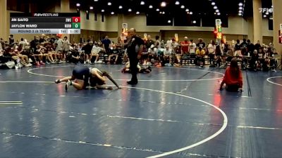 120 lbs Round 2 (6 Team) - Jin Saito, Spartan WC vs Jaylon Ward, North Shelby Regulators Blue