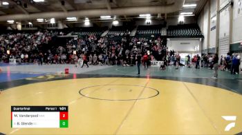 103-113 lbs Quarterfinal - Brooklyn Glende, Sedgwick County vs Mara Vanderpool, Nebraska Wrestling Academy