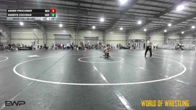 95 lbs Round Of 16 - Asher Procunier, Michigan Premier Wrestling Club vs Haedyn Cochran, Contender Wrestling Academy