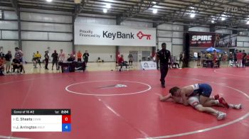 70 kg Consi Of 16 #2 - Cutter Sheets, Cowboy RTC vs Jackson Arrington, Wolfpack Wrestling Club