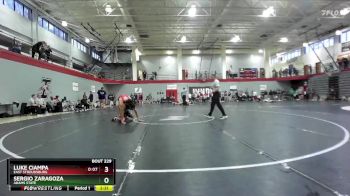 184 lbs Champ. Round 2 - Luke Ciampa, East Stroudsburg vs Sergio Zaragoza, Adams State