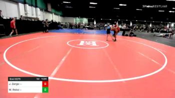 152 lbs Prelims - Jake Zargo, NJ vs Wyatt Reisz, IA