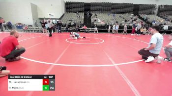 81 lbs Rr Rnd 2 - Max Hanselman, Quaker Nation vs Reid Miles, Team NJ X Ruthless