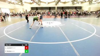 154-H lbs Round Of 32 - Joshua Joubert, North Hunterdon vs Paul Mielke, Bergenfield