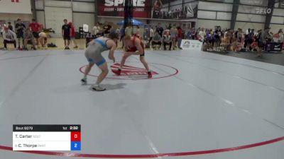 65 kg Consi Of 32 #2 - Todd Carter, South Georgia Athletic Club vs Connor Thorpe, Panther Wrestling Club RTC