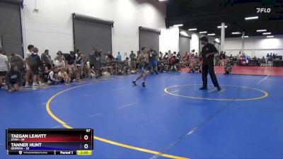 97 lbs Semis & 3rd Wb (16 Team) - Taegan Leavitt, Utah vs Tanner Hunt, Georgia
