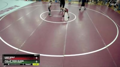 56 lbs Round 2 - Phillip Yang-Elson, Summit Wrestling Academy vs Liam Wolf, Minnesota