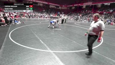 190 lbs D1 - Quarter-finals (fri 5:30 P.m.) - Chetan Malkan, Waukesha West vs Gage Finn, Arrowhead