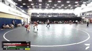 125 lbs Quarterfinal - Calderon Christopher, Mt San Antonio College vs Alex Hernandez, Fresno City