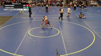 132 lbs Quarterfinal - Austin Post, Alexander vs Isaiah Harry, Lancaster