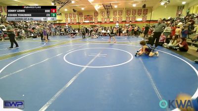 70 lbs Consi Of 8 #2 - Jonny Lewis, Keystone Kids Wrestling Club vs Cohen Tonubbee, Chandler Takedown Club