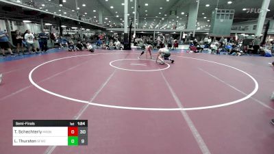 154 lbs Semifinal - Tommy Schechterly, Mat Assassins Gray vs Luke Thurston, Sly Fox Wrestling Club Gray