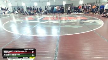 195 lbs Champ. Round 1 - Garrett Leonard, Lake City High School vs Fernando Perez Cabalero, Chiawana