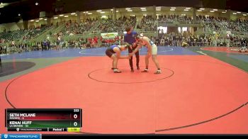 222 lbs Quarterfinals (8 Team) - Kenai Huff, La Grande vs Seth Mclane, Mazama