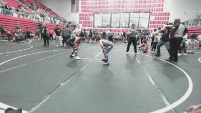 100-110 lbs Rr Rnd 5 - Wyatt Davis, Moodys Wrestling Club vs Wrenley Parker, Tulsa Blue T Panthers