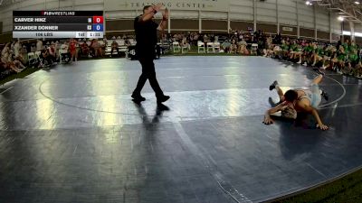 106 lbs Carver Hinz, Iowa vs Xzander Donner, Kansas