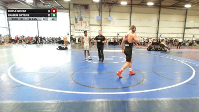 132 lbs Consi Of 64 #2 - Doyle Grosz, OH vs Rahiem Skyers, SC
