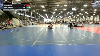 138 lbs Rr Rnd 2 - Eli Horton, Combat Athletics vs Pierce Kane, Apache Black