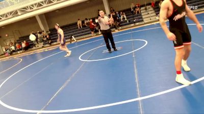 157 lbs 1st Place Match - Kyler Knaack, Northern Iowa vs Ryder Robinson, Western Wyoming College