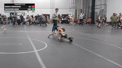 72 lbs Round 3 (4 Team) - Salvatore Rizzo, Hammers vs Marco Hernandez, Steller Trained Gold