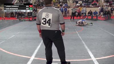75_B lbs Consi Of 16 #1 - Logan Donnelly, Wyalusing vs Jake Mcguigan, North East
