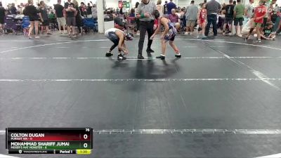 76 lbs Round 2 (4 Team) - Colton Dugan, Pursuit WA vs Mohammad Shariff Jumaev, Moser`s Mat Monster