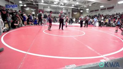 80 lbs Quarterfinal - Zeke Jansing, Prodigy Wrestling vs Kirk Walker III, Tulsa Blue T Panthers