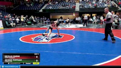 7A-106 lbs Champ. Round 1 - Nicolas Owens, North Gwinnett vs George Poppham, Carrollton