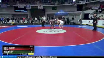 1 lbs Quarterfinal - John Bussey, Saks Sr vs Kam Wright, Thomasville HS