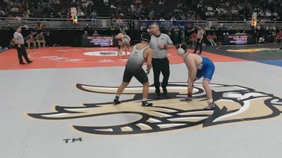 Cons. Round 1 - Connor Barges, Creighton Prep vs Isaiah Cisneros, Millard West