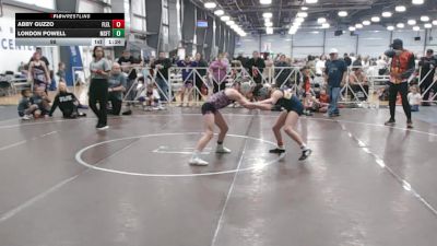 98 lbs Round 1 (1:30pm Friday) - London Powell, Misfits vs Abby Guzzo, Florida Elite
